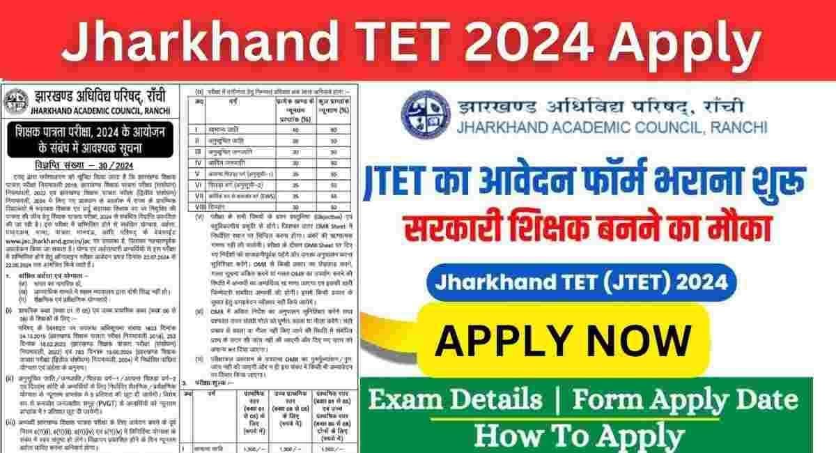 Jharkhand JTET 2024